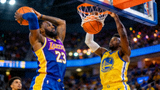 NBA湖人勇士比赛集锦精彩扣篮瞬间缩略图